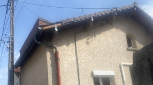 Réparation tuiles de rive cassées avant